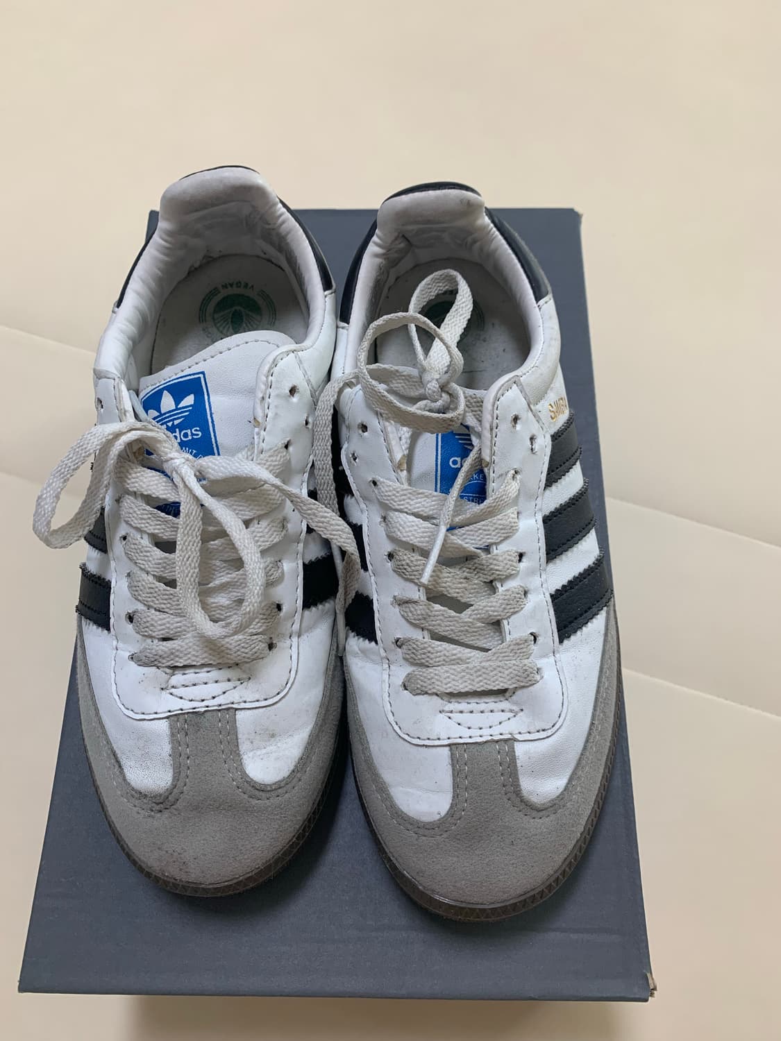 아디다스 삼바 비건 화이트 245 상품이미지1