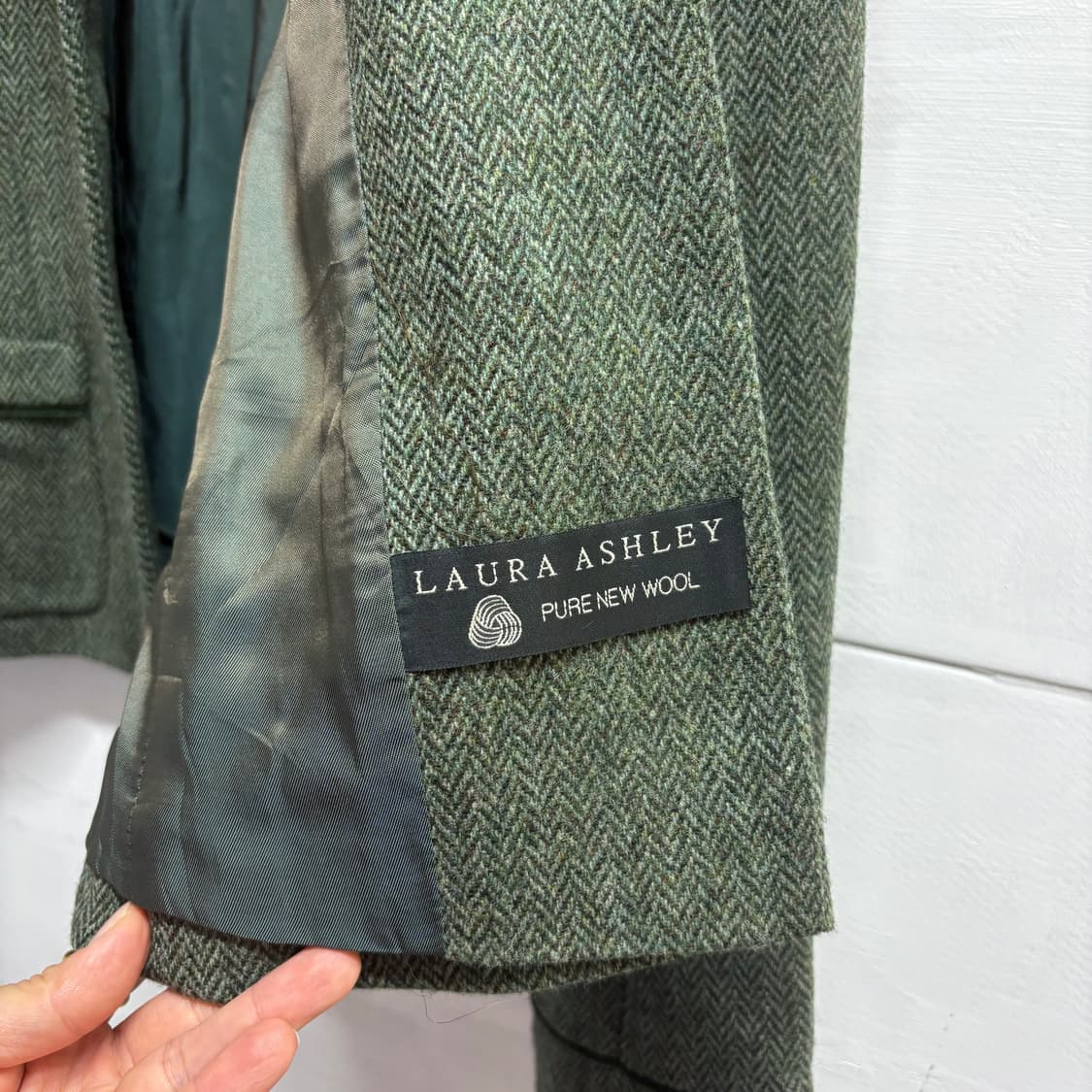 LAURA ASHLEY 로라애슐리 헤링본 자켓  상품이미지4