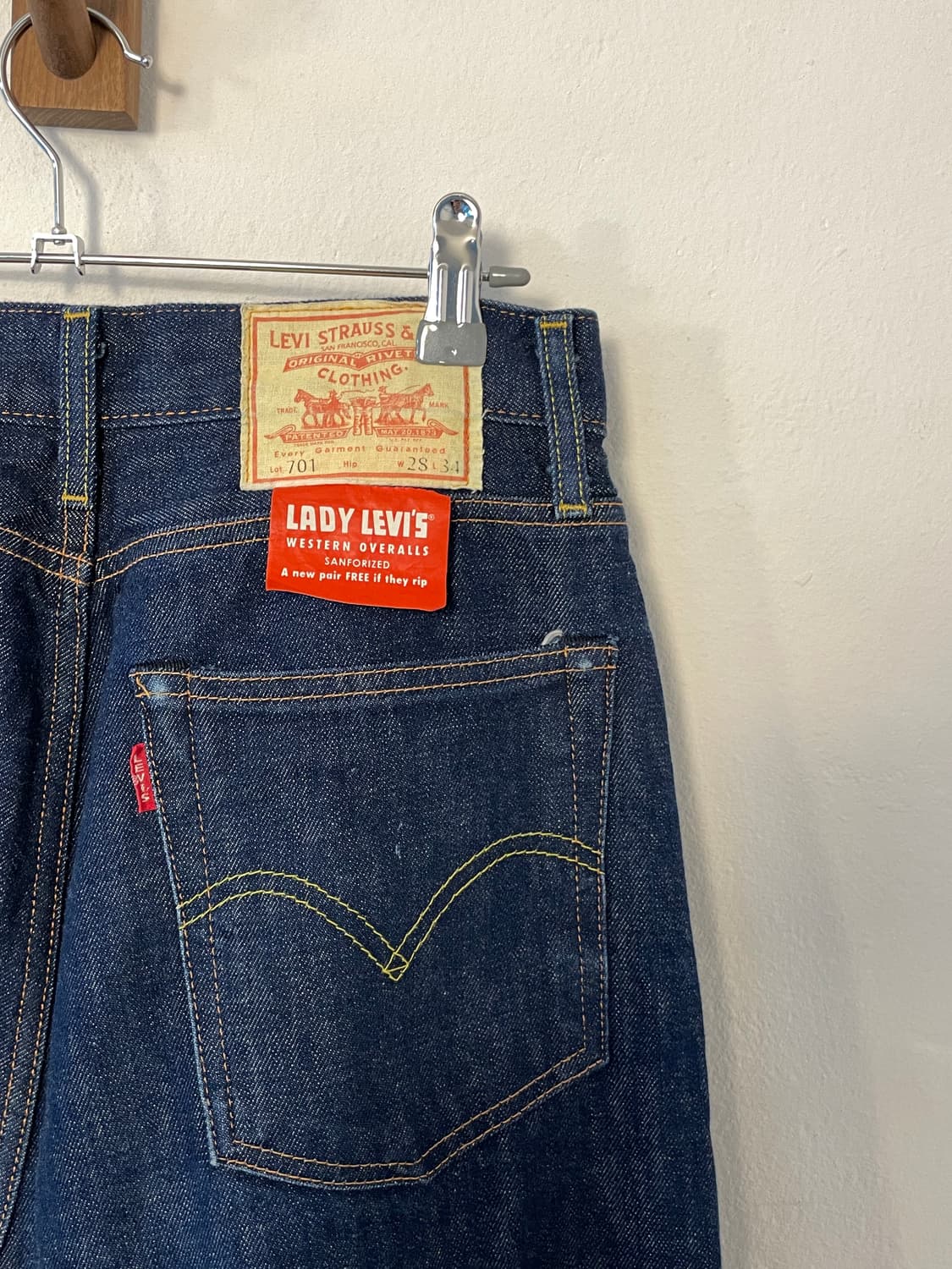 리바이스 셀비지 데님 팬츠  상품이미지6