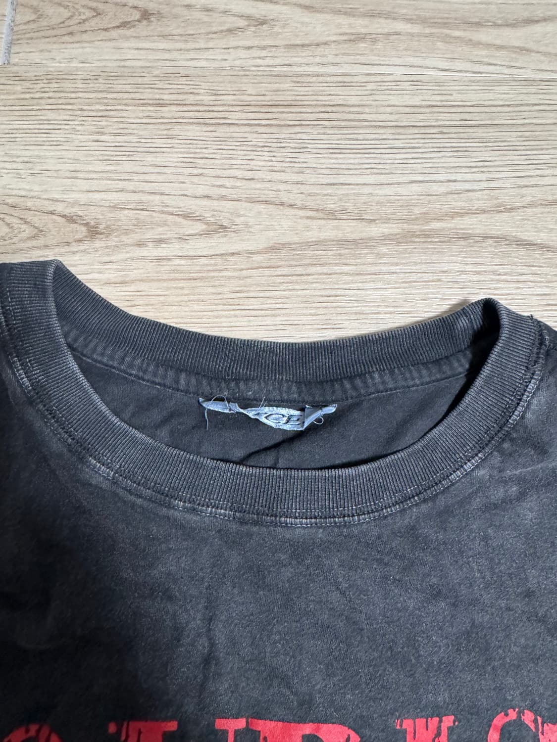 이티씨이 TOURIST PIGMENT WASHED T-SHIRT 상품이미지5