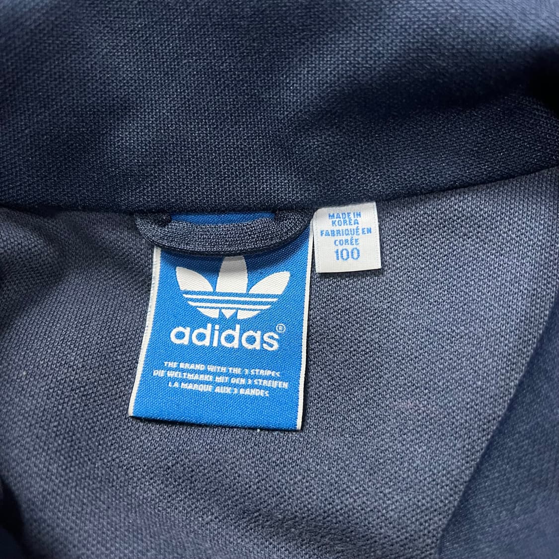 아디다스 유로파 트랙탑 져지 네이비 100 상품이미지3