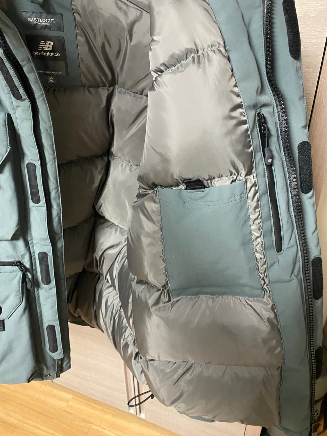 뉴발란스 이스트로그 기어6 이동휘 패딩 xl 105 상품이미지6
