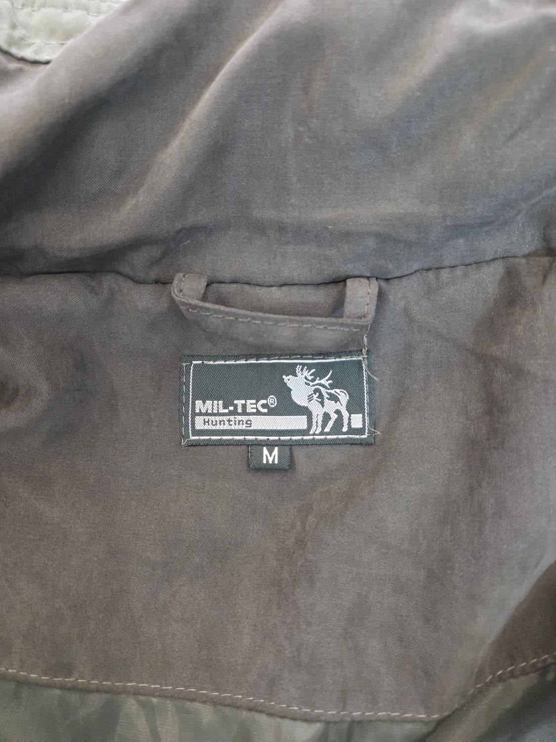 스텀 밀텍 헌팅 재킷 올리브 (105~110) 상품이미지4