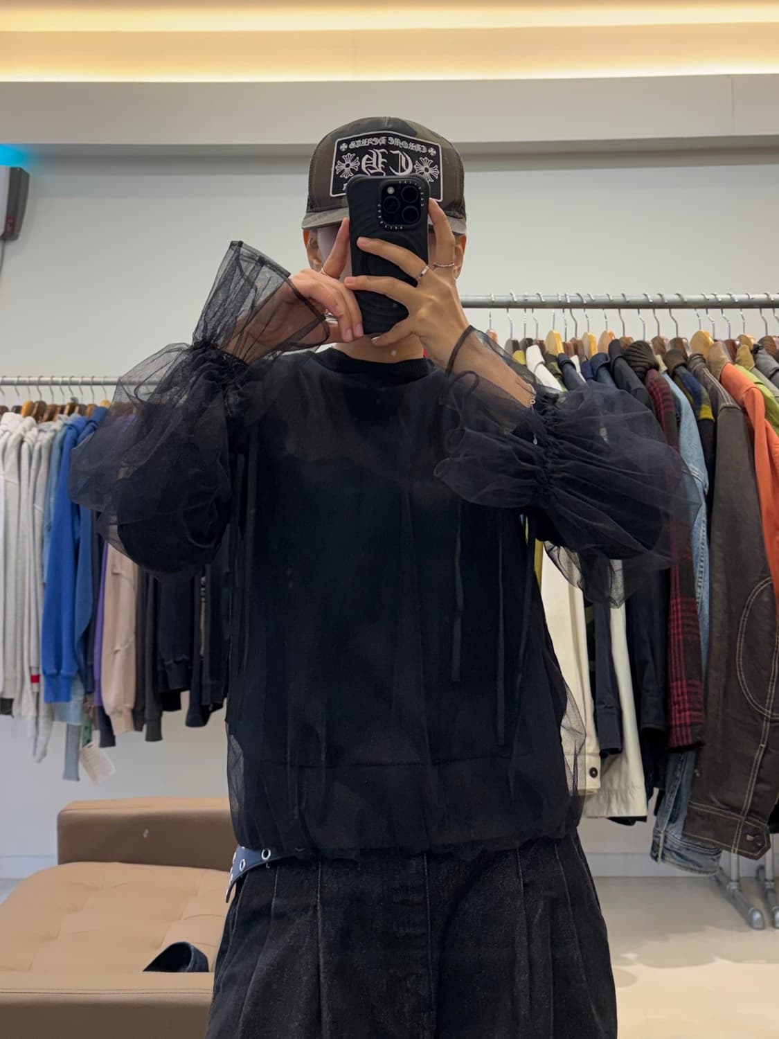 새상품 꼼데가르송 느와 케이 니노미야 탑 상품이미지7