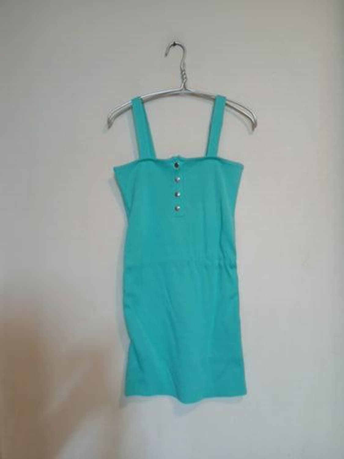 새상품 민소매 끈나시 니트 미니 원피스 섹시 드레스 버튼 홀복 클럽룩 상품이미지1