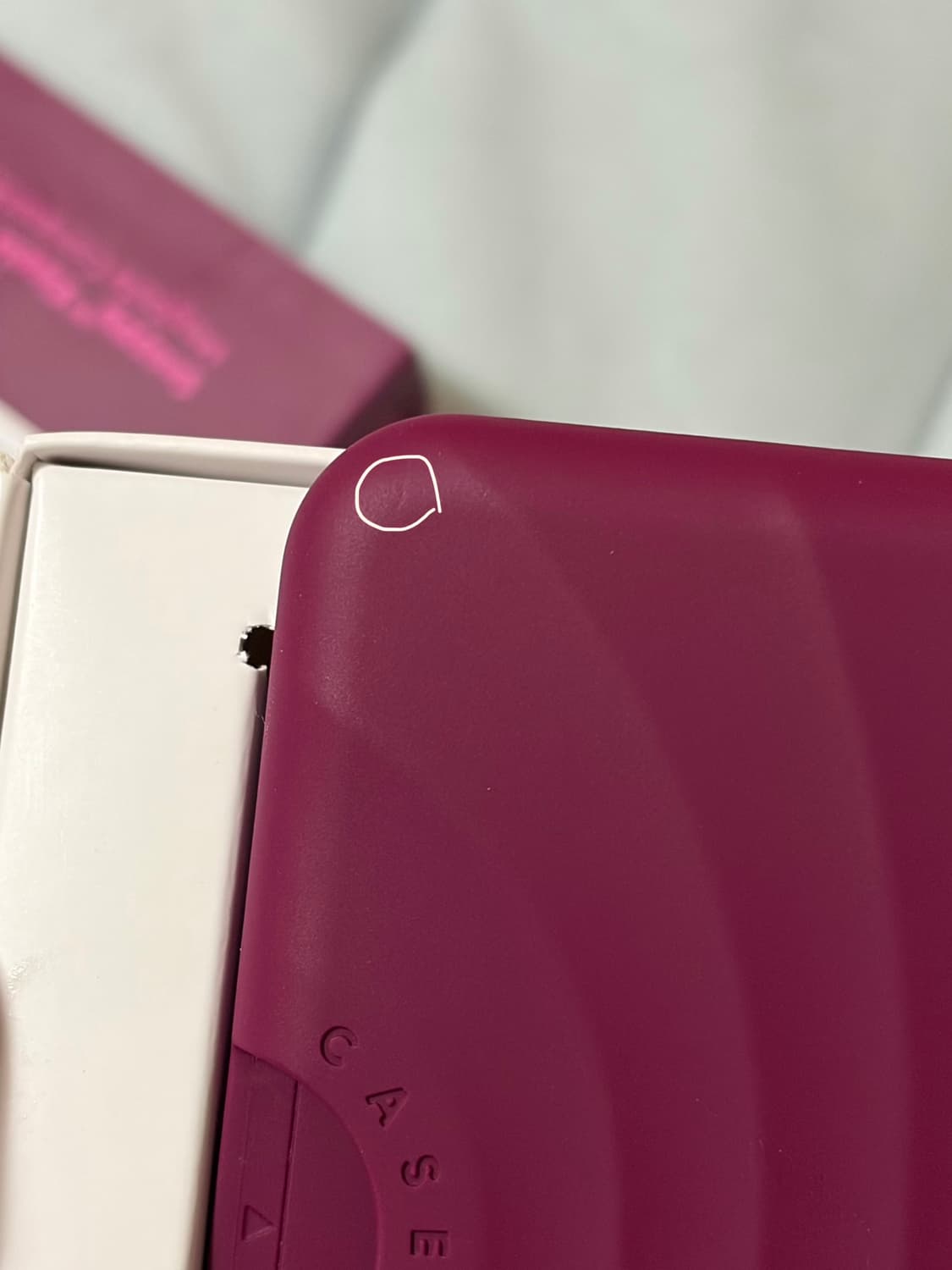 (새상품)케이스티파이 리플지갑 멀버리 상품이미지4