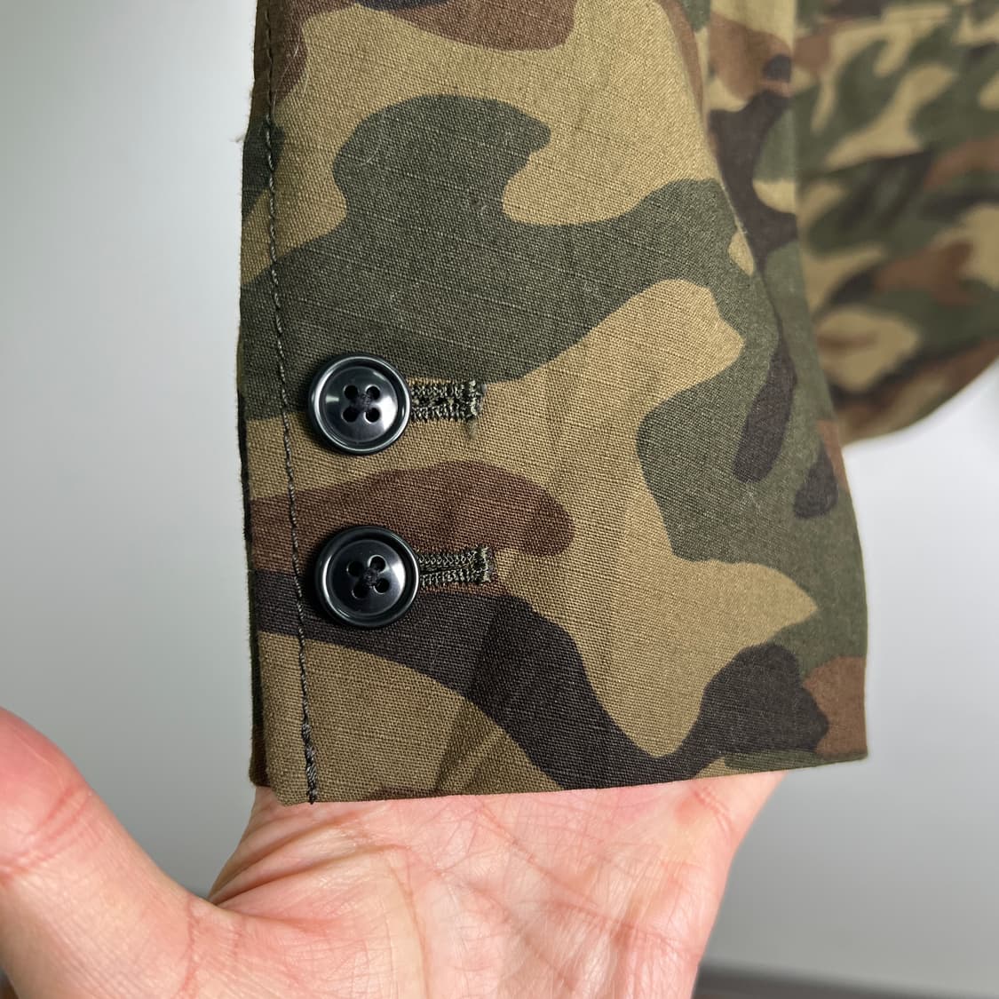 VTG 빈티지 카모플라쥬 블레이저 자켓 L 상품이미지6