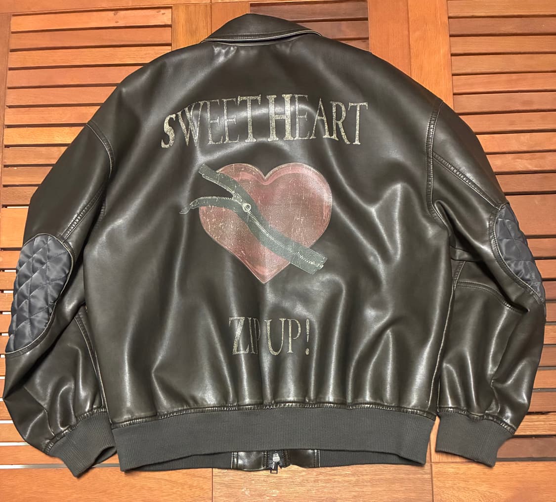 마뗑킴 백프린트 자켓 L 상품이미지2