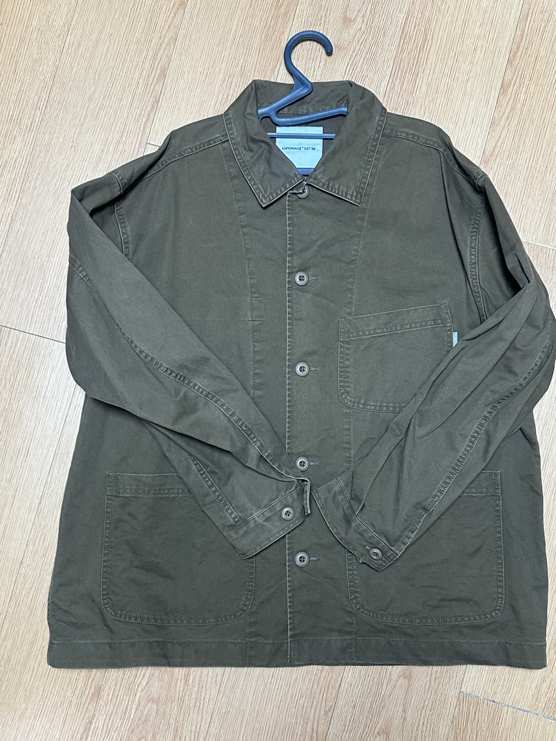 French Wide Work Jacket (Moleskin) 상품이미지1