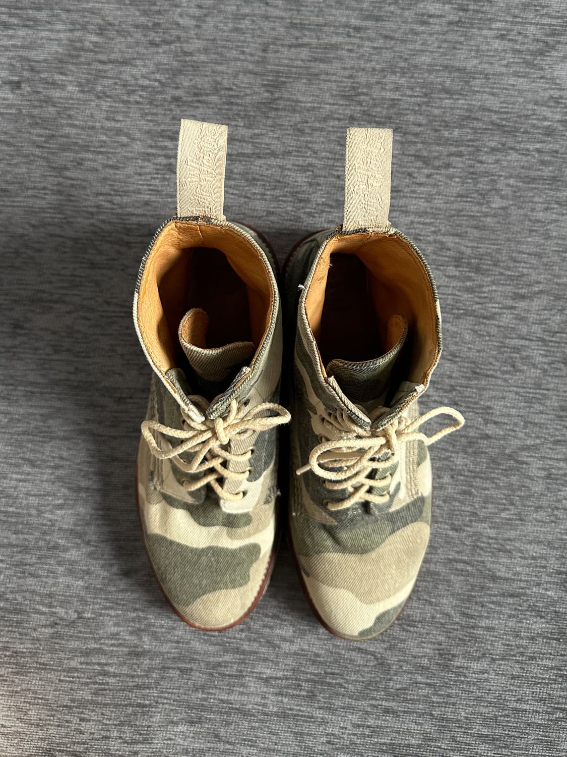 Dr.Martens Beckett 8홀 카모 컨버스 부츠 (UK8) 상품이미지7