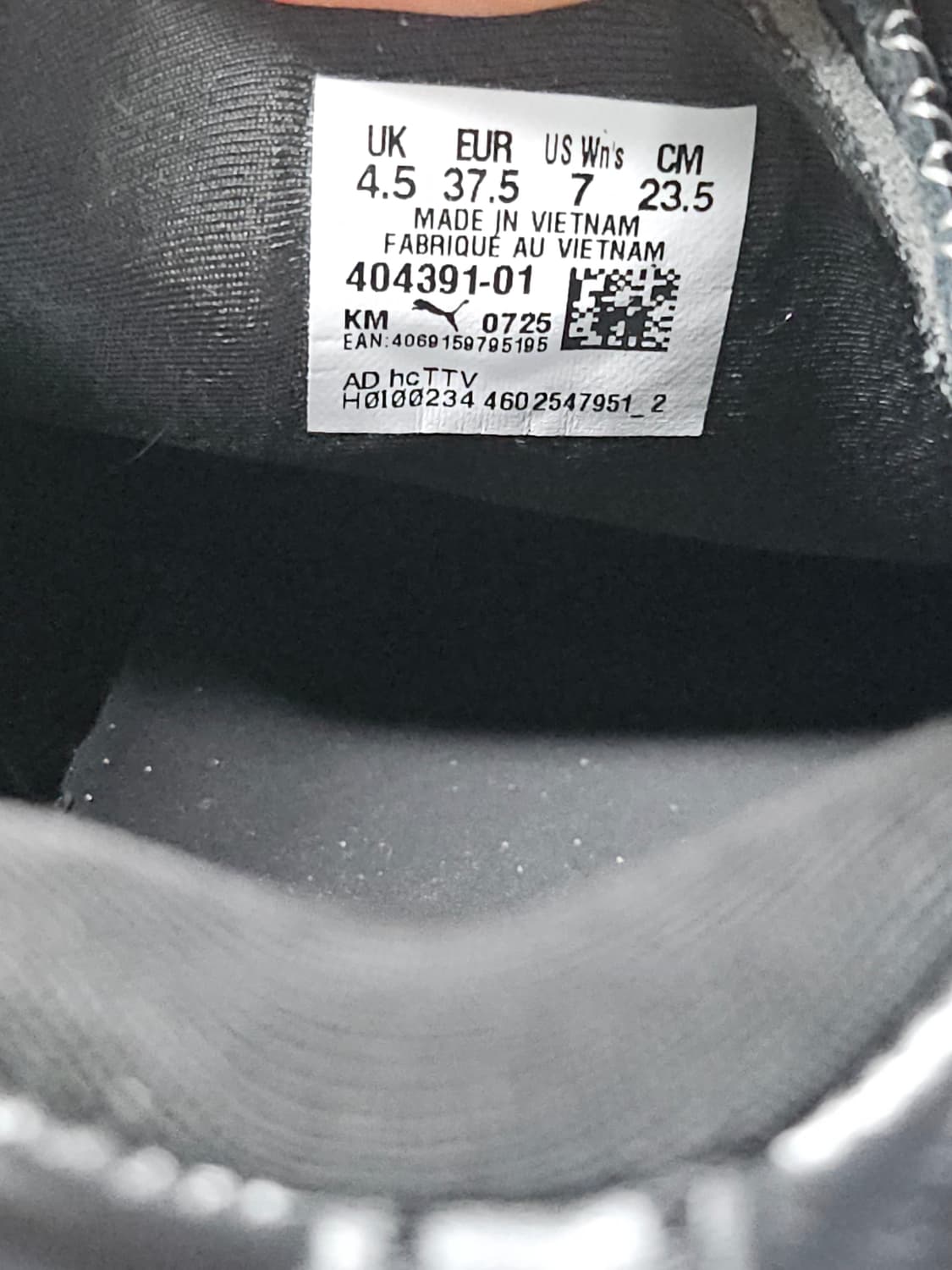 푸마x블랙핑크 로제 스피드캣 PRM 블랙 웜 화이트 235 상품이미지7