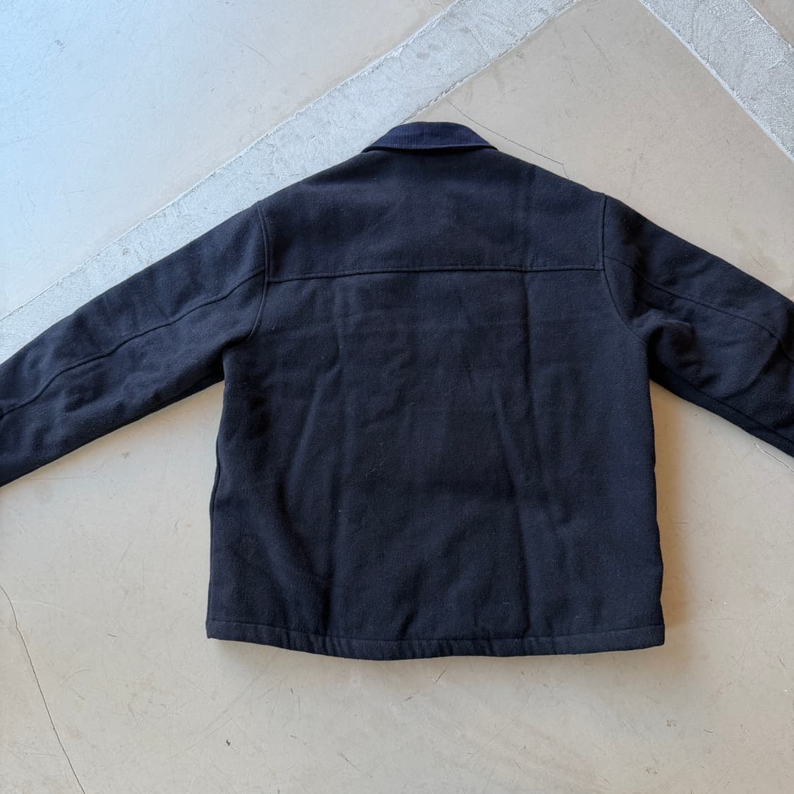 에디바우어 코듀로이 카라 울 자켓 상품이미지5