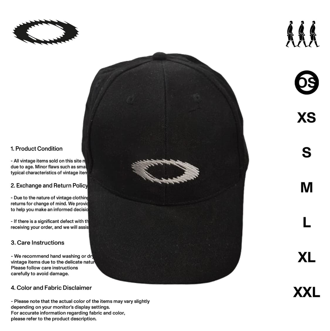 오클리 소프트웨어 00'S 스태틱 로고 볼캡 상품이미지1