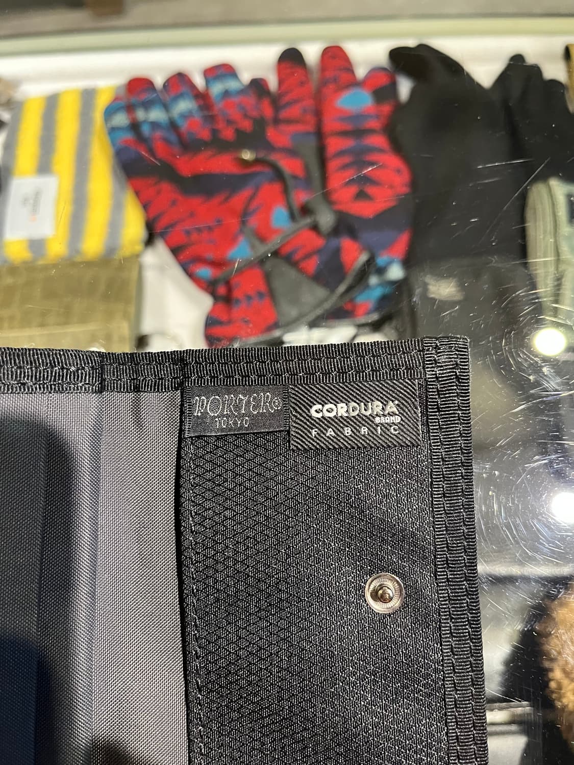 YOSHIDA PORTER 요시다포터 피그먼트 블랙 립스탑 로고 자수 코 상품이미지6