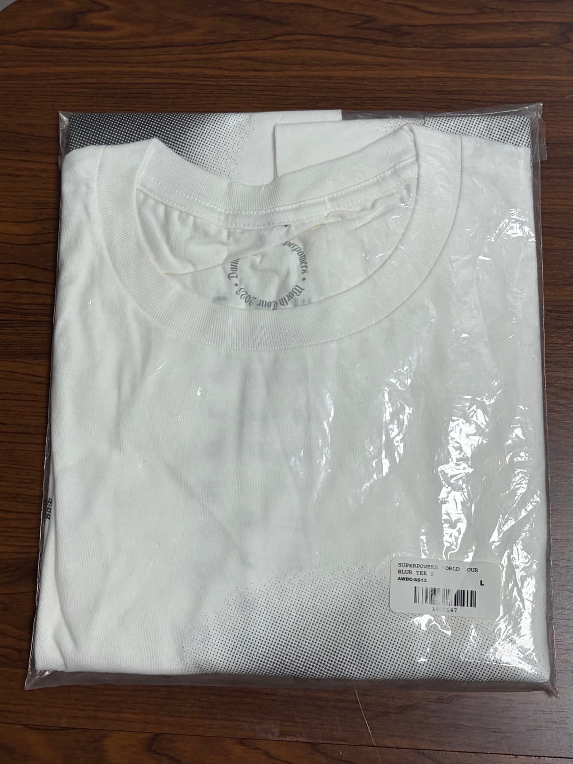 [미개봉 새상품] 대니얼 시저 2023 월드투어 공식 굿즈 Blur Te 상품이미지5