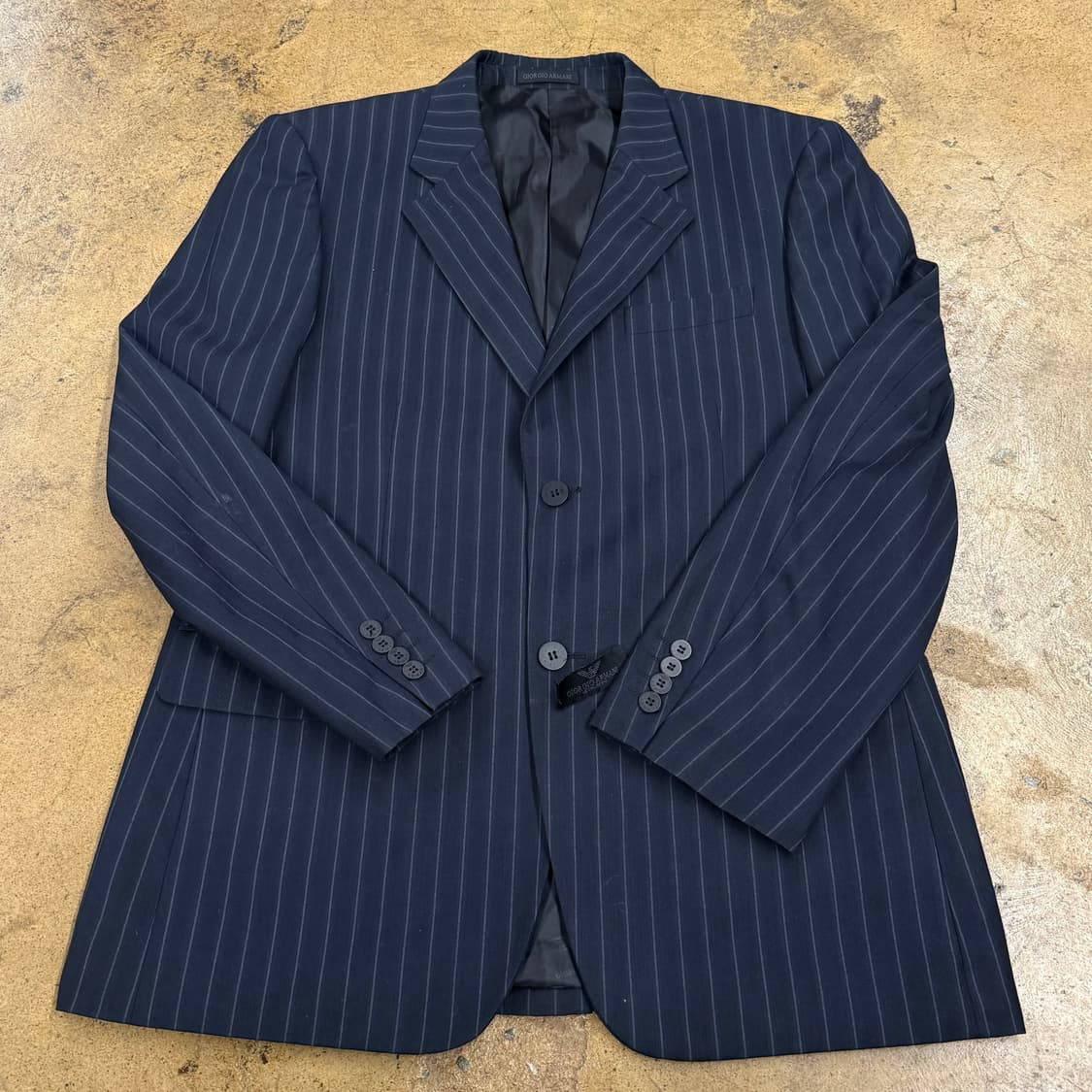 [정품/52] 조르지오 아르마니 스트라이프 정장 상의 b17 상품이미지2