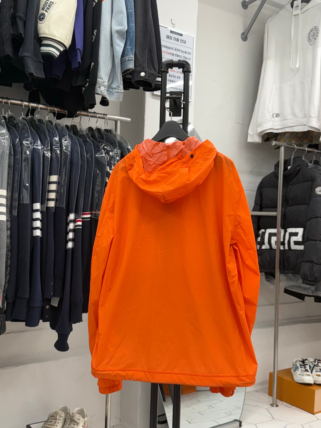 [L] 스톤아일랜드 스킨터치 나일론 TC 바람막이 상품이미지2