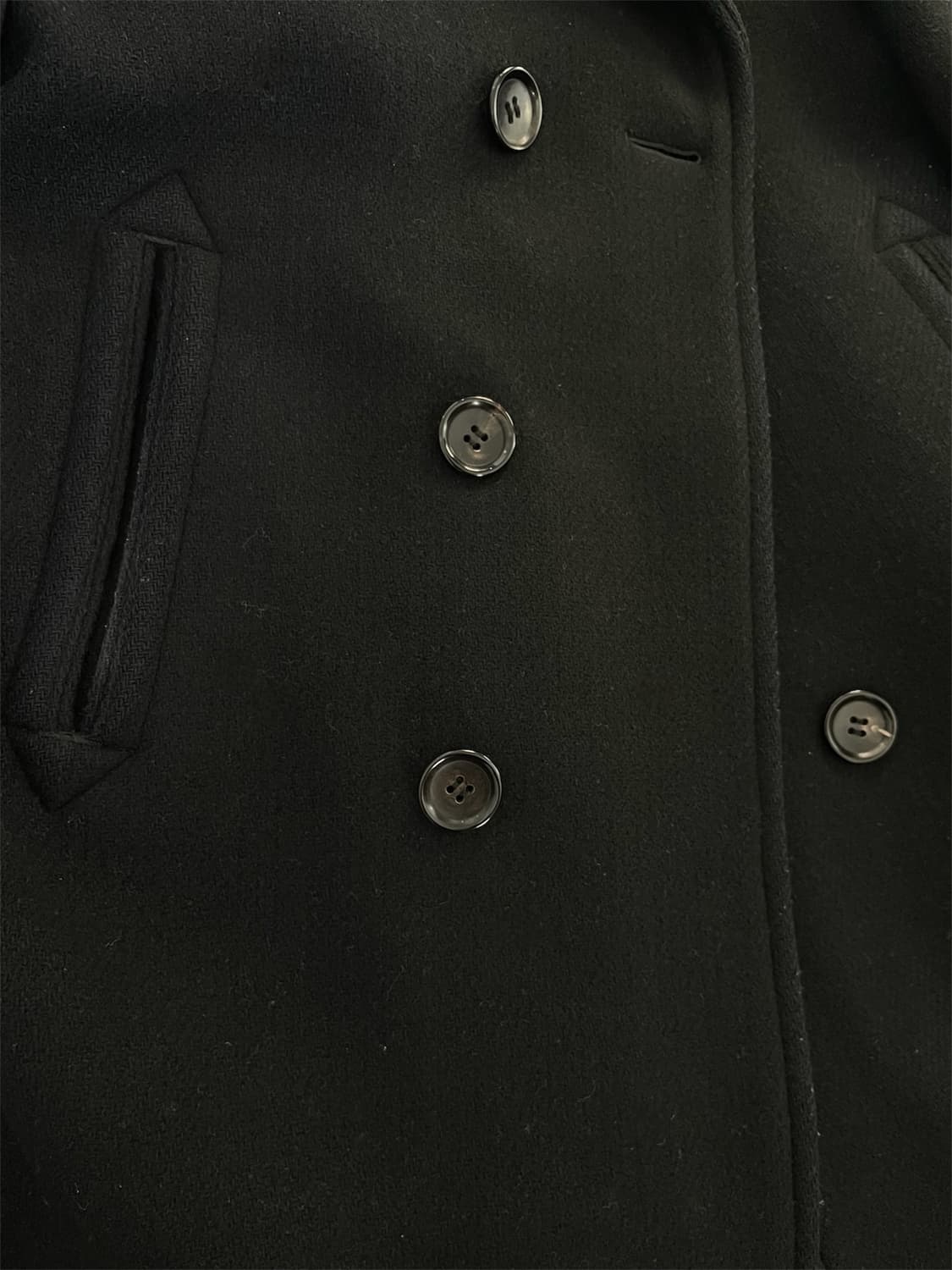 melton wool coat 상품이미지5