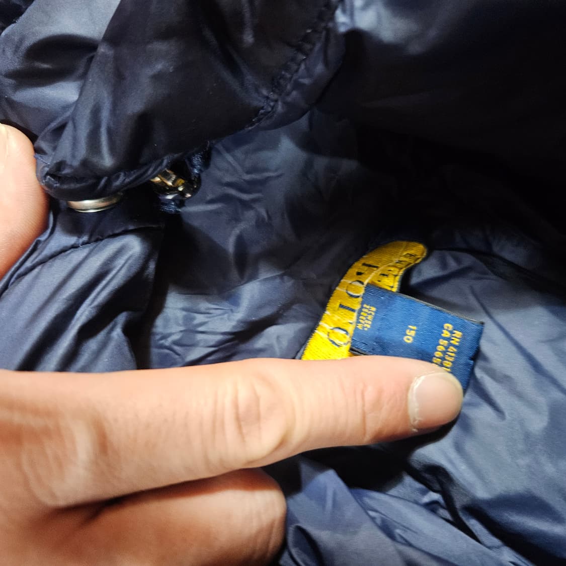 폴로랄프로렌 덕다운 후드 롱패딩 상품이미지6