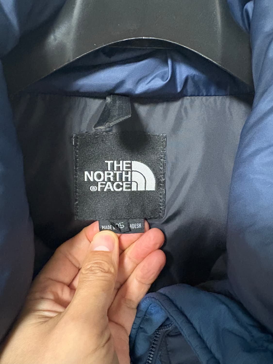 노스페이스 700 블루 패딩(105) 상품이미지3