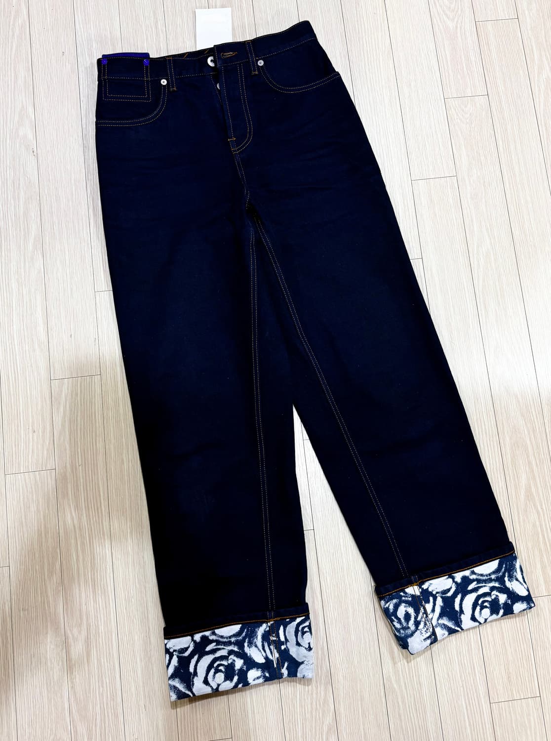 25 마른26 3회착 정품 버버리 매장가180만 데님 진 청바지 산드로 상품이미지4