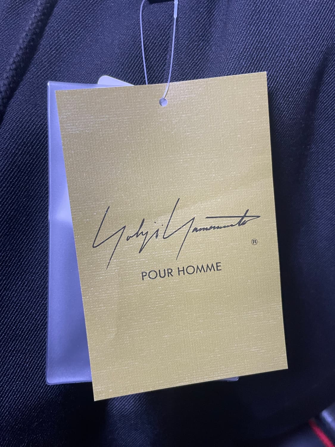 yohji yamamoto pour homme 카라스 팬츠 상품이미지5