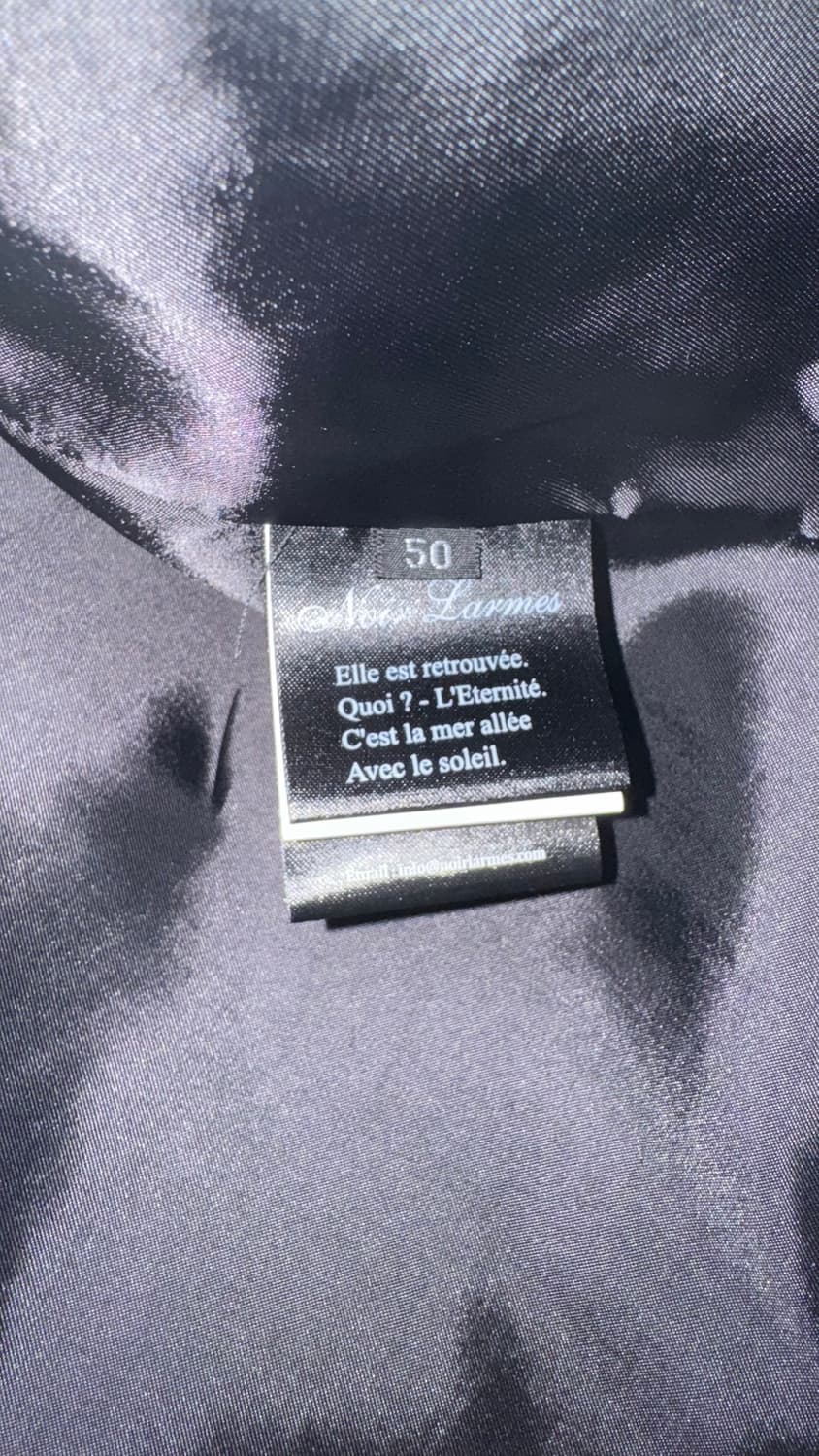 느와르라르메스 JK #8 50사이즈  상품이미지6