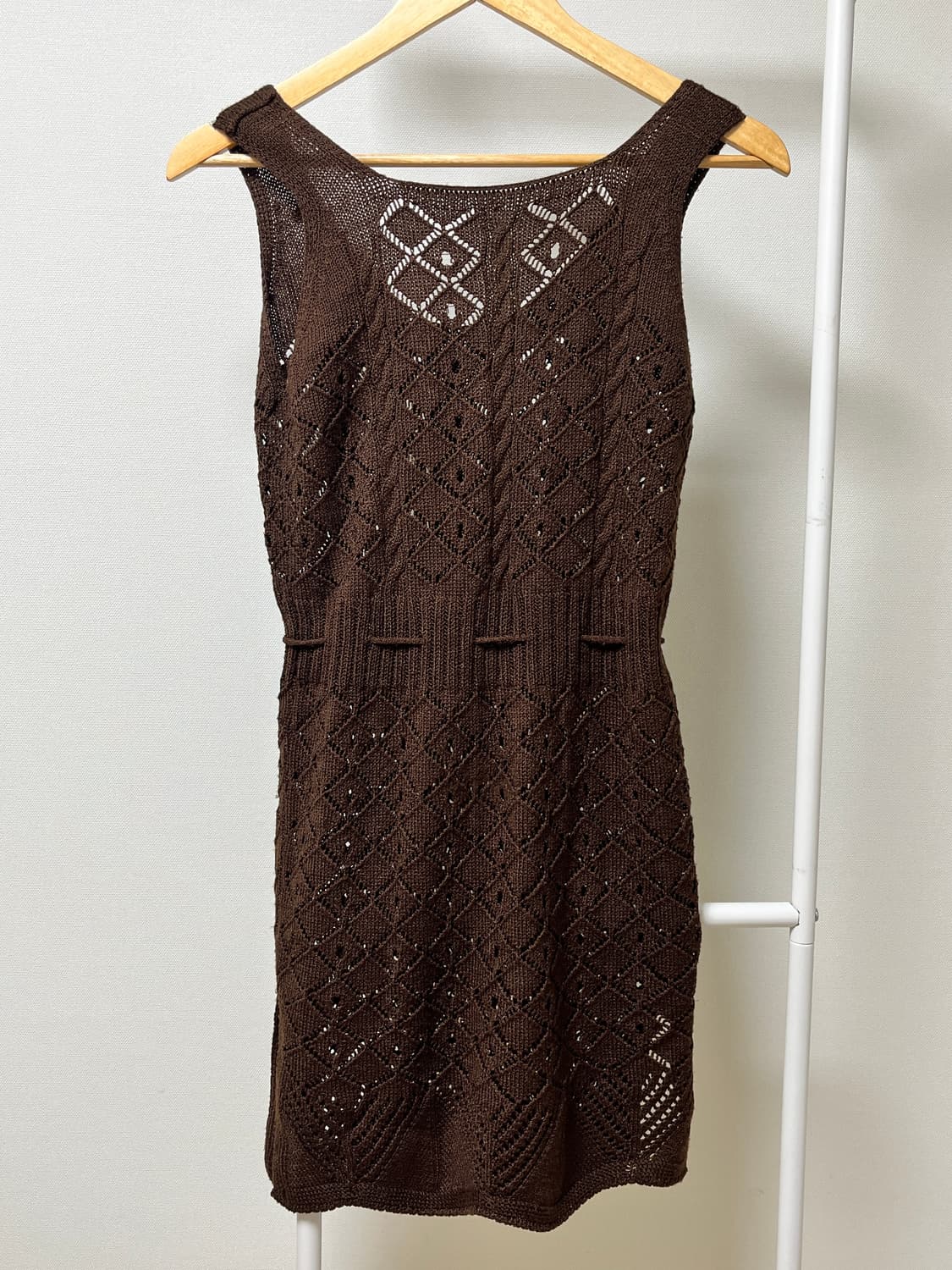 히피 웨스턴 빈티지 니트원피스 상품이미지2