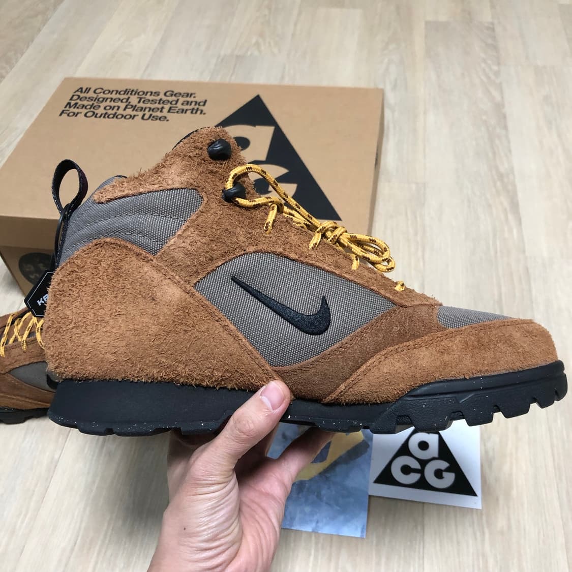 (285) 새상품 나이키 NIKE ACG 토레 미드 워터프루프 피칸 상품이미지8