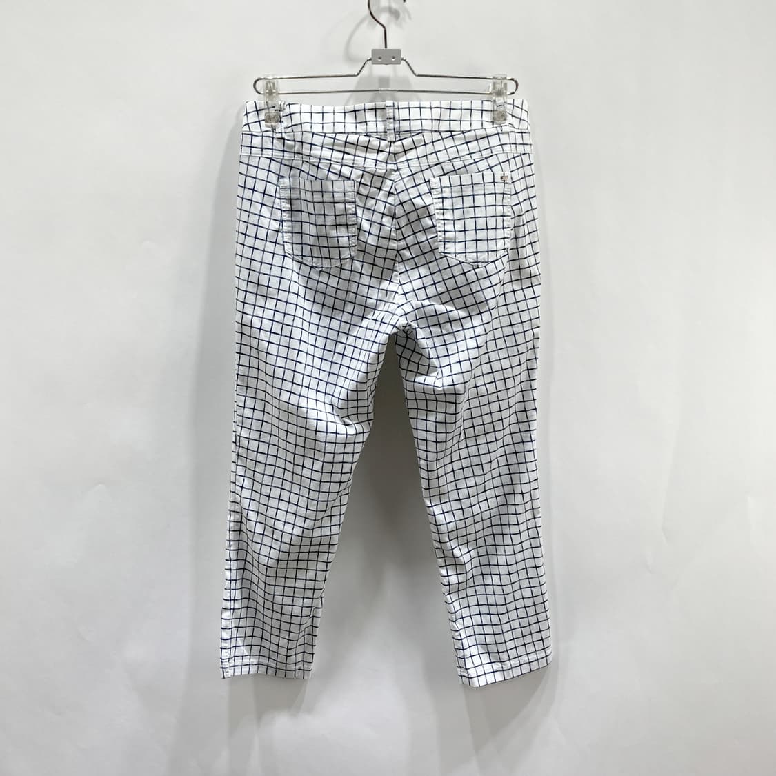 PAT 여성캐주얼면팬츠 화이트체크 31 상품이미지3