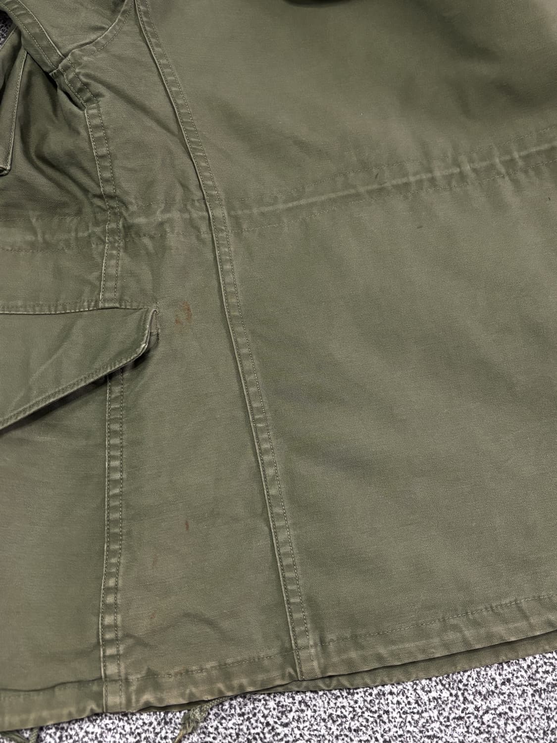 50s 오리지널 M51 필드자켓 초기형 M-R 상품이미지7