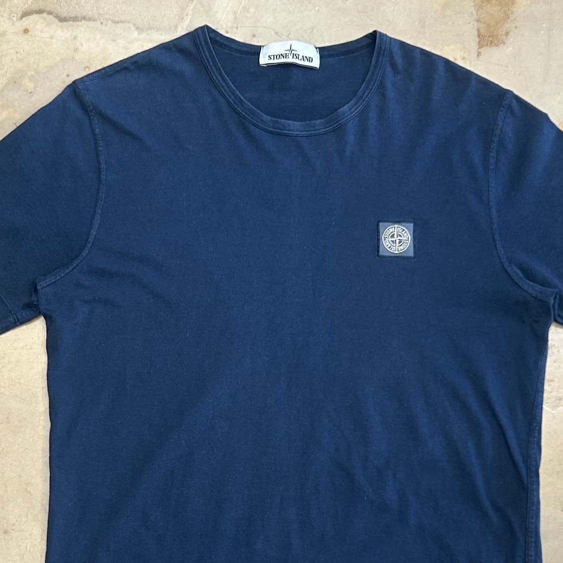 95 스톤아일랜드 네이비 반팔 티셔츠 상품이미지1