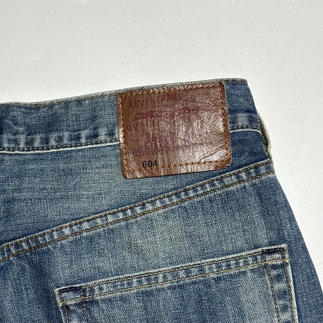 리바이스 604 워싱 데님 팬츠 상품이미지7