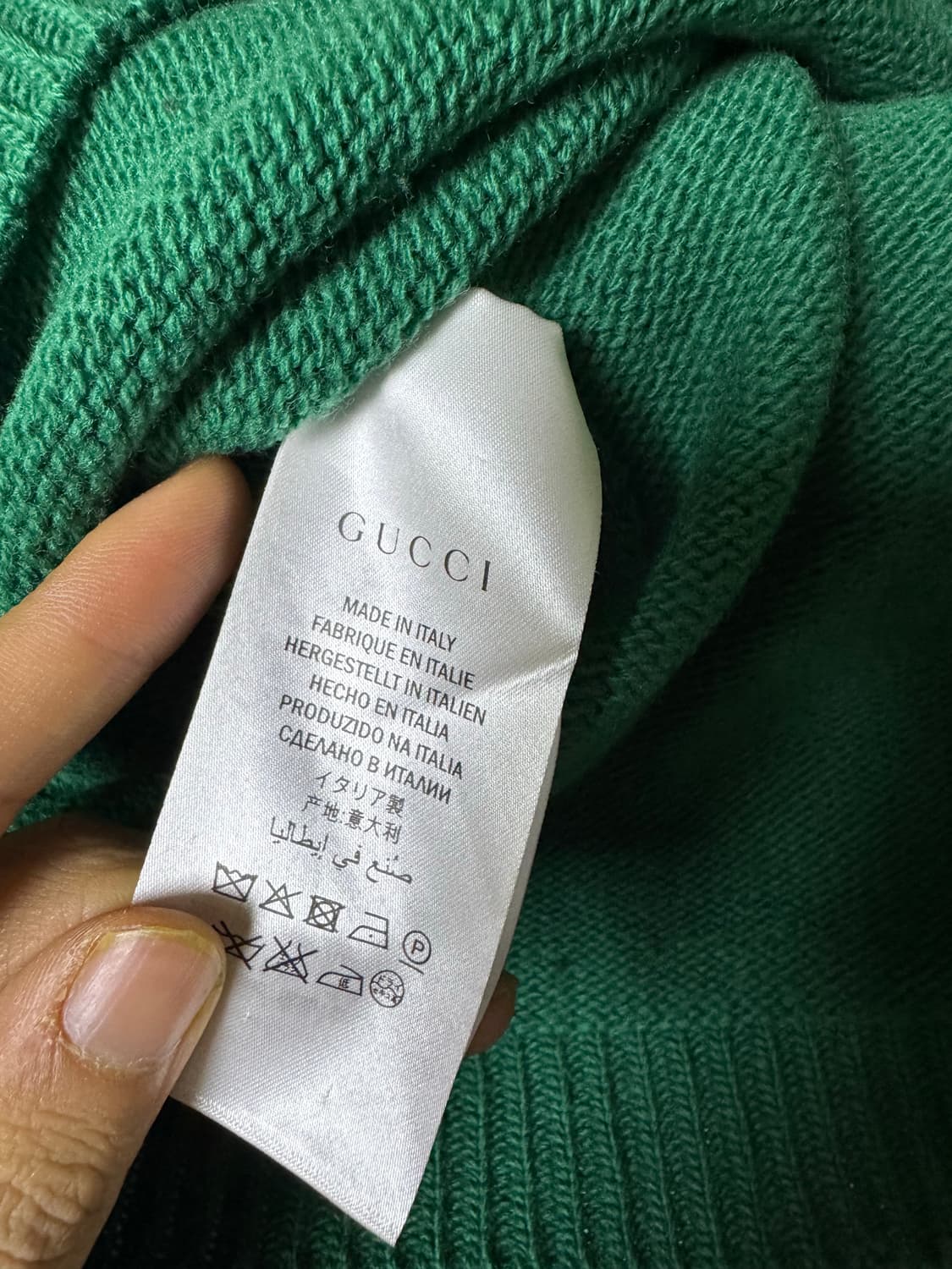 구찌 알렉산드로 미켈레 타이거 인타리스아 니트 상품이미지4