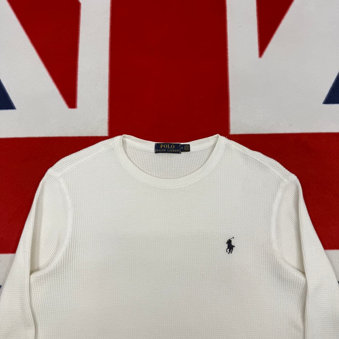 폴로 와플 롱슬리브 M  상품이미지3