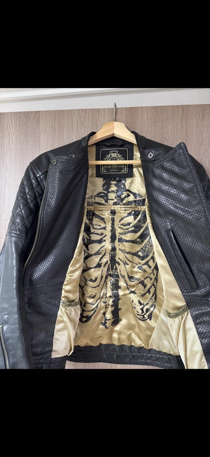 Roland sands designs 크롬하츠맛 대장 레더자켓 상품이미지3