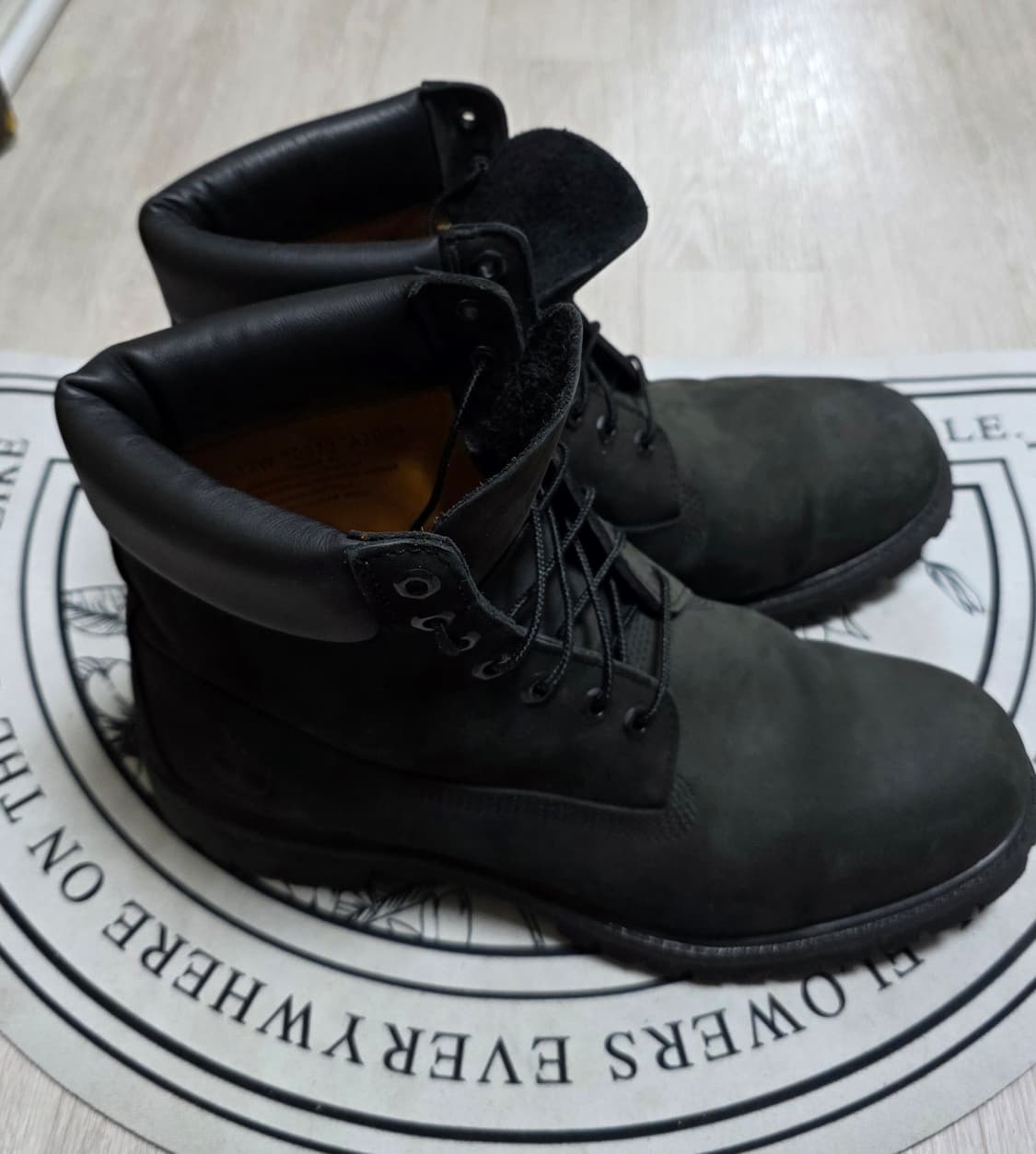 (사이즈300)팀버랜드 6인치 워터프루프 프리미엄 블랙부츠 상품이미지4