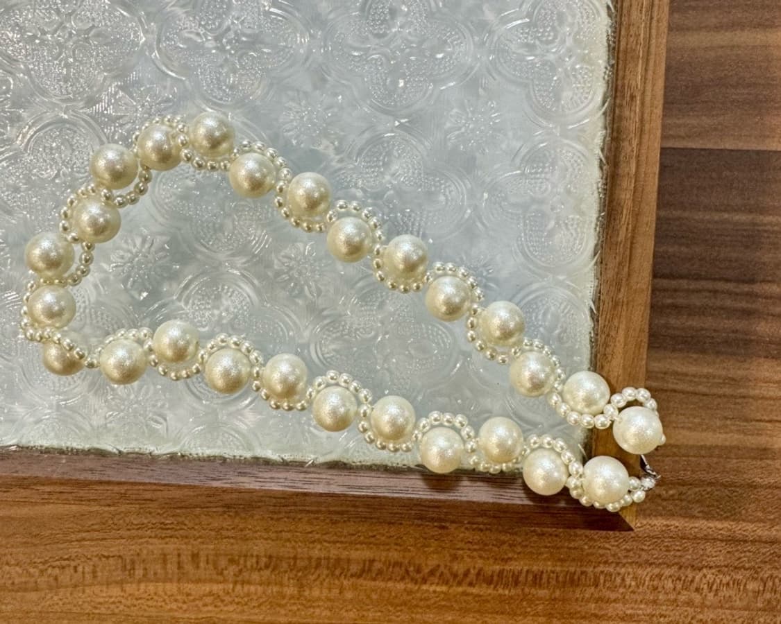 진주목걸이 초커형 상품이미지2