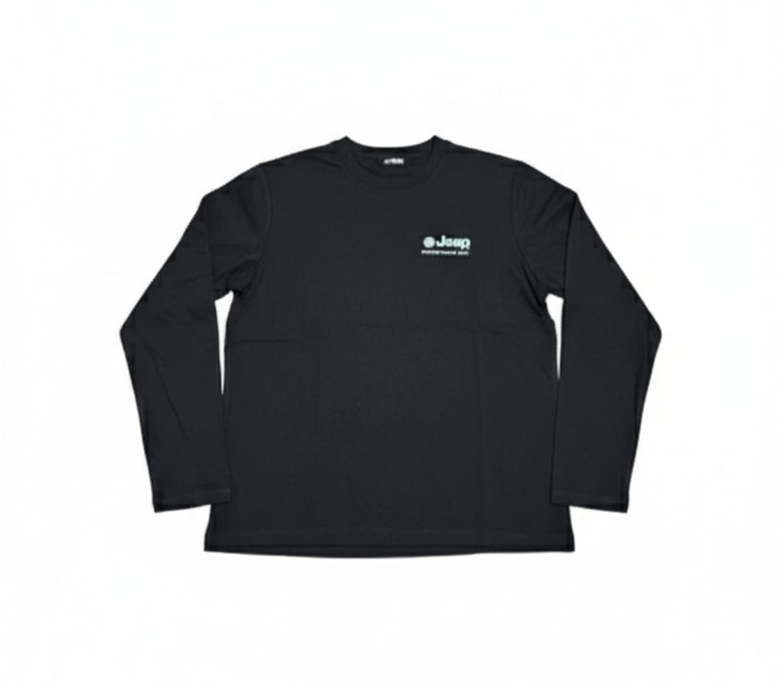 미사용)지프 롱슬리브 긴팔티셔츠 M/민트 로고 jeep 상품이미지1
