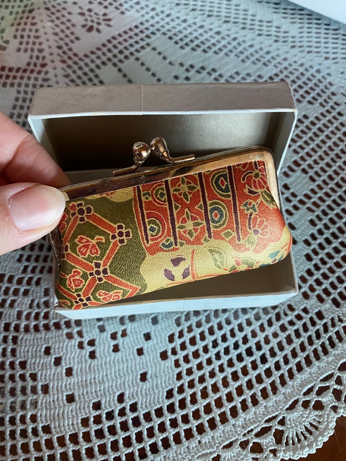 일본 동전 지갑 빈티지 앤틱 상품이미지2