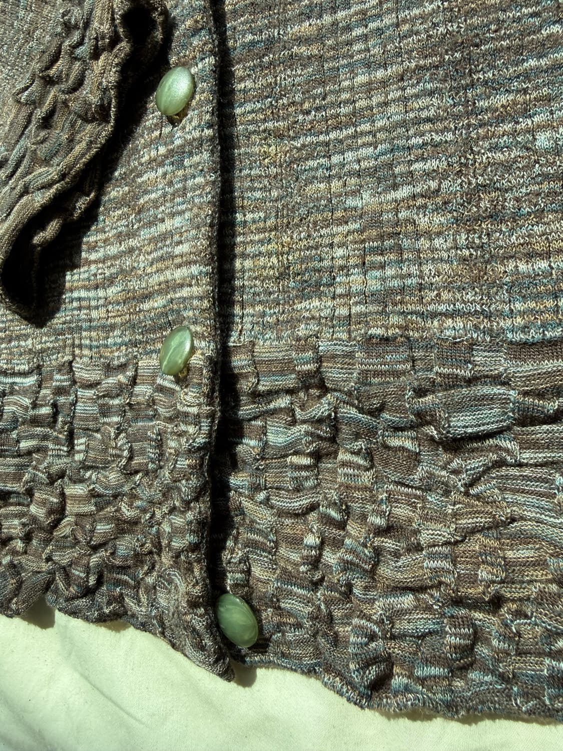 퍼플 브라운 니트 상품이미지4