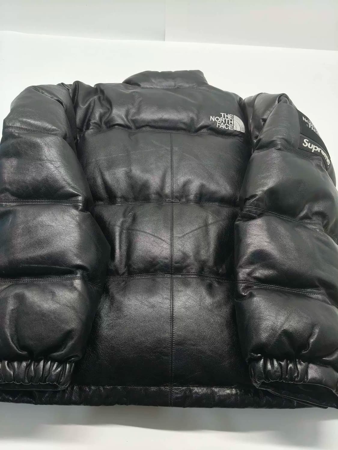 [M] 슈프림 x 노스페이스 레더 눕시 자켓 상품이미지6