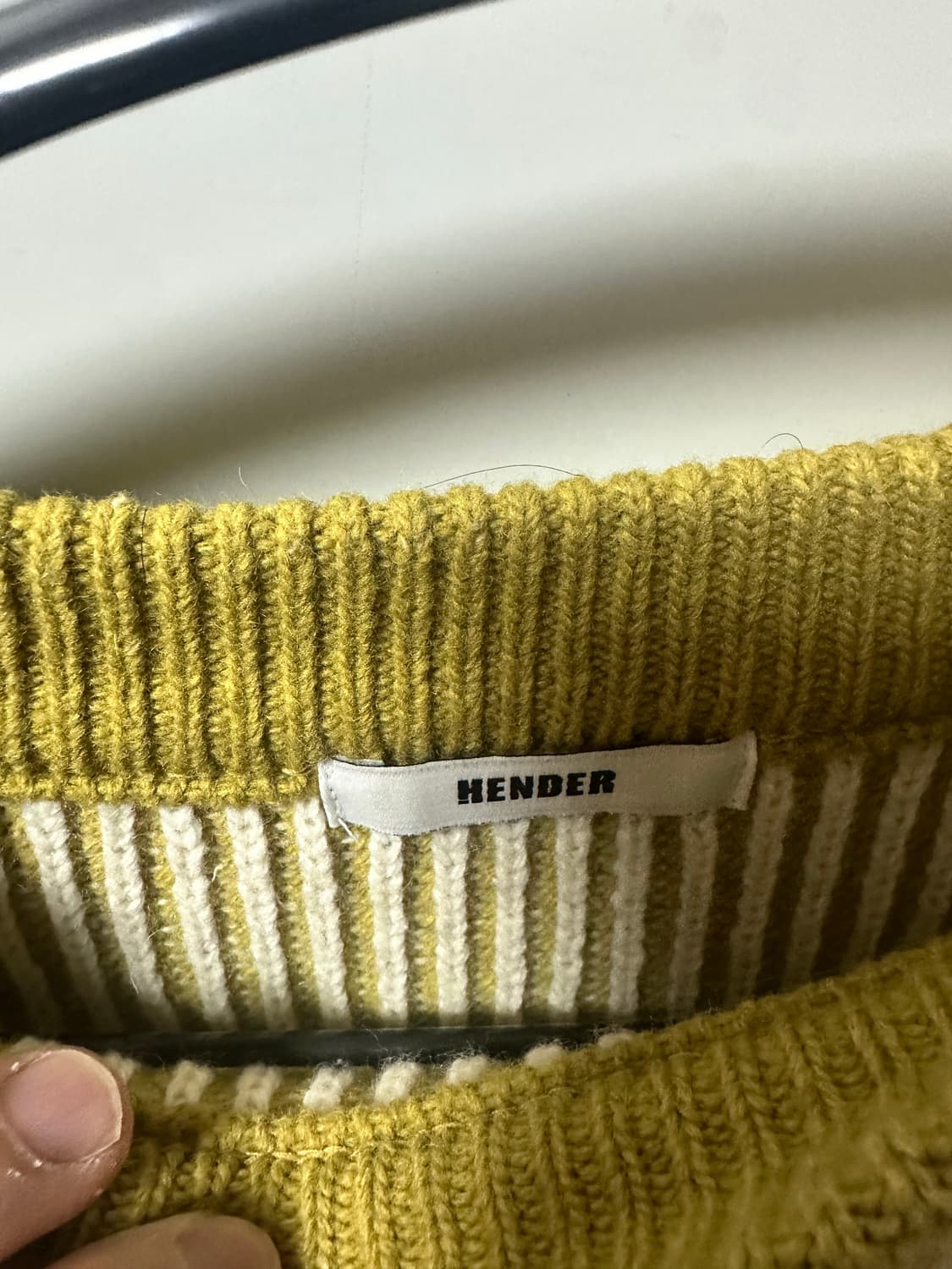 노란 니트 상품이미지2