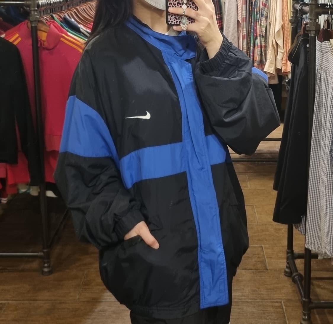 [Hi] nike 나이키 바람막이 블랙 상품이미지3