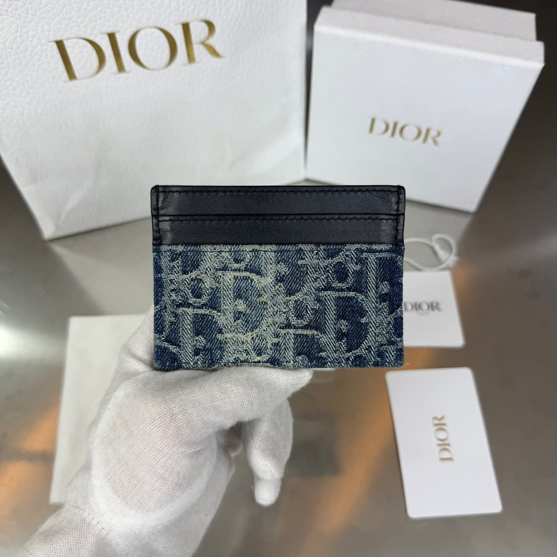 [리오브] 디올 CD 몽테인 30 오블리크 카드지갑 상품이미지3