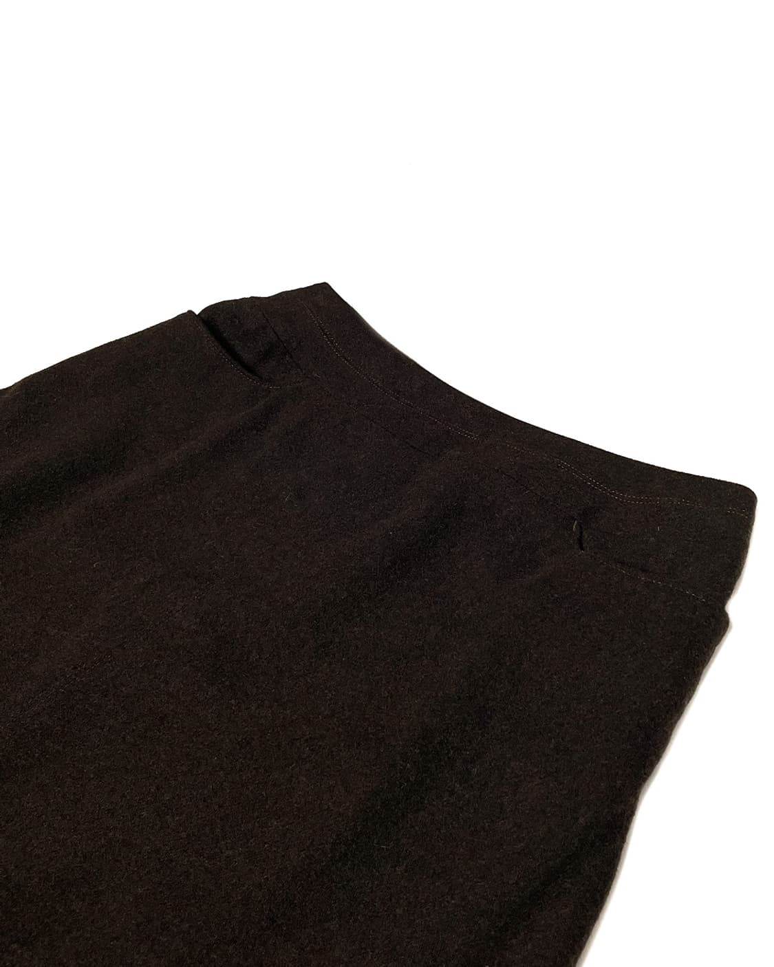 Hiroko Bis 브라운 울 스커트  상품이미지3