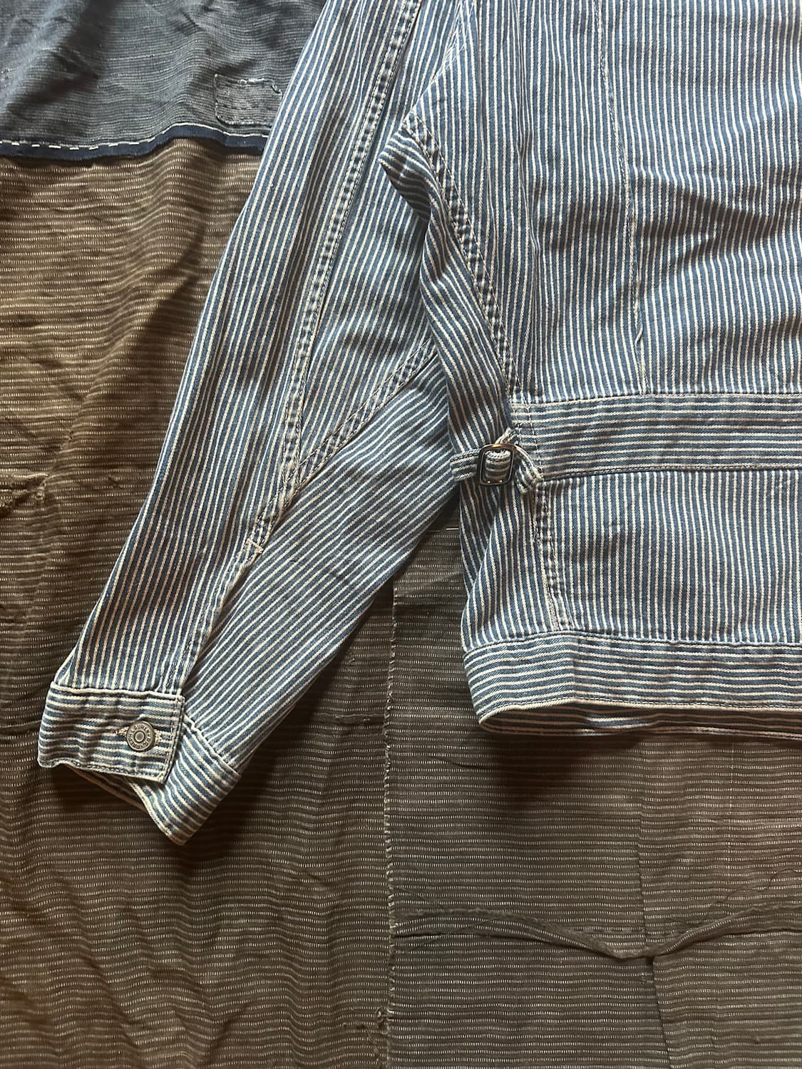 90s USA RRL 빈티지 더블알엘 히코리 워크 자켓 상품이미지6