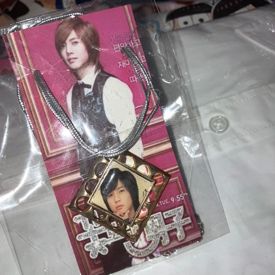 사은품) 고전문구 꽃보다남자 펜던트 목걸이 레트로 갸루 빈티지 상품이미지2