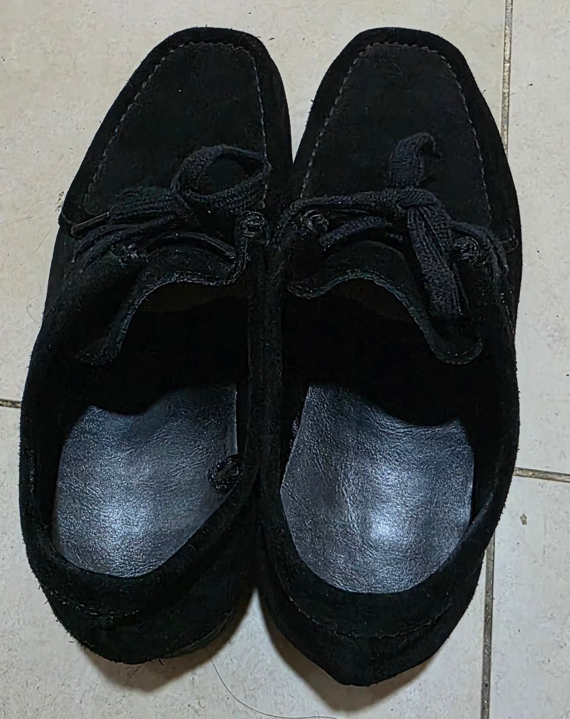 GU 왈라비 모카신 블랙 260 상품이미지4