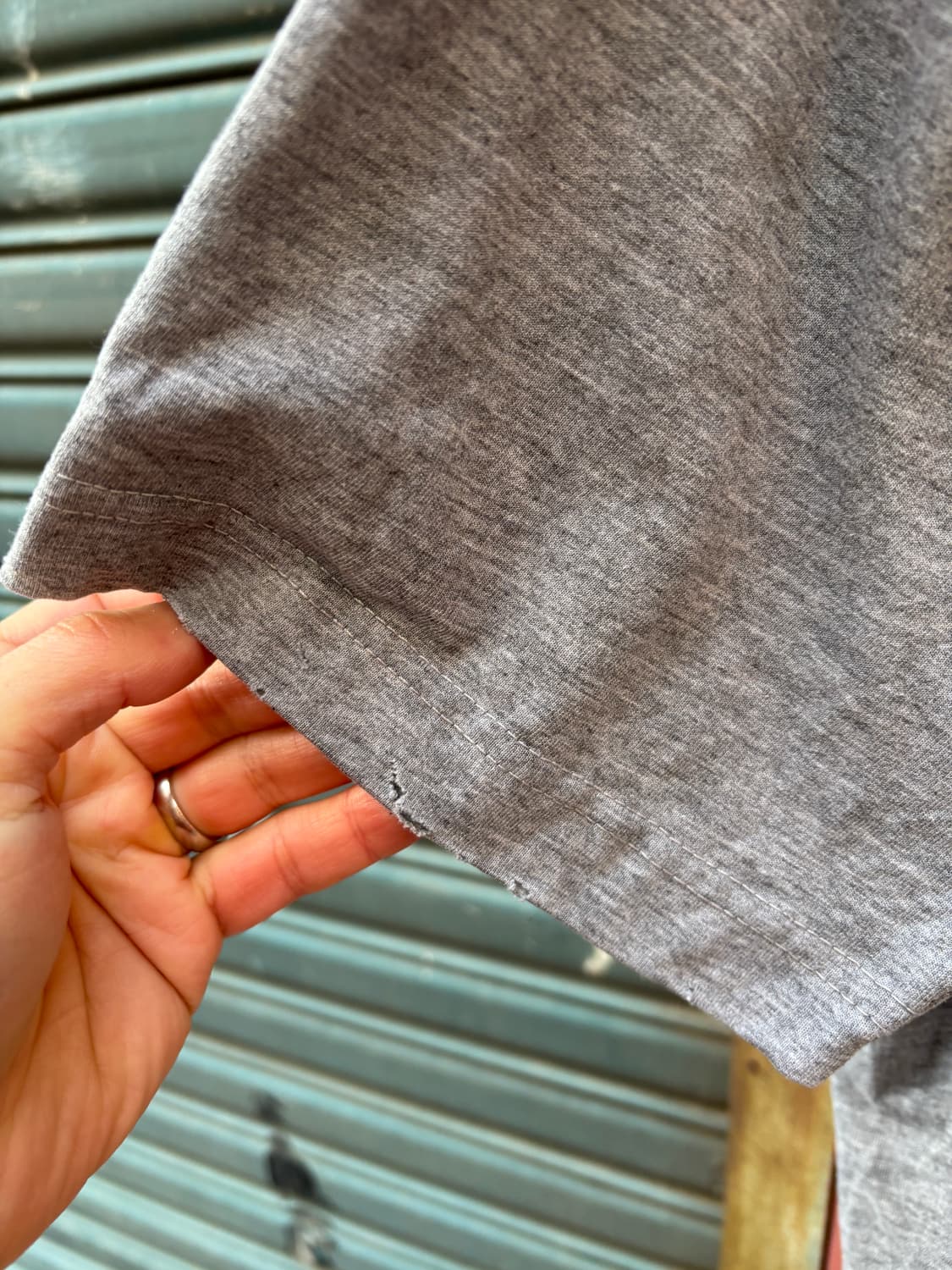 RH-07 U.S ARMY 빈티지 티셔츠 XL 컷오프 &데미지 커스텀 상품이미지5